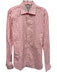 Thomas Pink Size 16.5 Pink & White Cotton Gingham Button up Long Sleeve Shirt Pink & White / 16.5