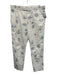 Alexander McQueen AS IS Size Est 31 White & Blue Cotton Blend Nautical Pants White & Blue / Est 31