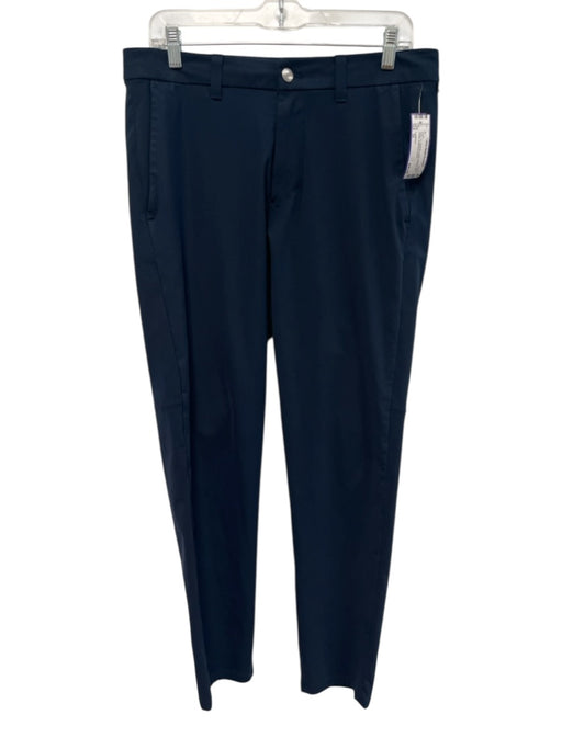Lululemon Size 32 Navy Synthetic Solid Slim Khakis Men's Pants Navy / 32