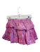 Love Shack Fancy Size P Pink Cotton Elastic Waist Tye Dye Tiered Mini Skirt Pink / P