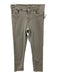 Faherty Size 34 Light Gray Cotton Blend Solid Khaki Men's Pants Light Gray / 34