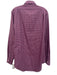 Sid Mashburn Size M Purple & Blue Print Cotton Grid Button Up Long Sleeve Shirt Purple & Blue Print / M