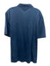 Masters Collection Size L Blue Cotton Solid Polo Men's Short Sleeve Blue / L