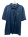 Masters Collection Size L Blue Cotton Solid Polo Men's Short Sleeve Blue / L
