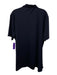 Masters Tech NWT Size L Navy Synthetic Solid Polo Athleisure Men's Short Sleeve Navy / L