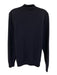 Ralph Lauren Purple Size L Navy Wool Blend Solid Quarter Zip Men's Sweater Navy / L