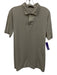 Loro Piana Size XL Off White Cotton Solid Polo Men's Short Sleeve Off White / XL