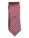 Brioni Red & Light Blue Silk Abstract Men's Tie Red & Light Blue