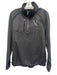 Cutter & Buck Size L Gray Cotton Blend Solid Quarter Zip Men's Jacket Gray / L