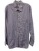 Peter Millar Size L Purple & Blue Print Cotton Plaid Button up Long Sleeve Shirt Purple & Blue Print / L