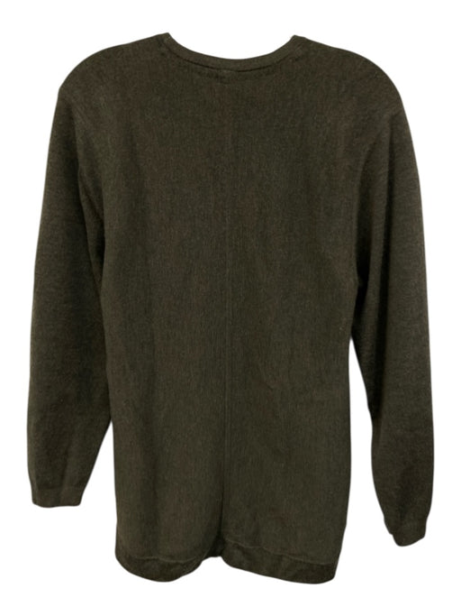 Lululemon Size L Olive Green Wool Blend Solid Crew Men's Sweater Olive Green / L