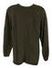 Lululemon Size L Olive Green Wool Blend Solid Crew Men's Sweater Olive Green / L