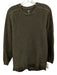 Lululemon Size L Olive Green Wool Blend Solid Crew Men's Sweater Olive Green / L