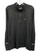 Arcteryx Size L Black Synthetic Solid Quarter Zip Athleisure Long Sleeve Shirt Black / L