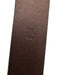Polo Brown Leather Solid Men's Belt Brown