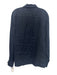 Boss Size L Navy Linen Solid Button Up front pocket Men's Long Sleeve Shirt Navy / L