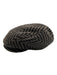 Armani Vintage Gray & Black Cotton Blend Velour Cap Men's Hat Gray & Black