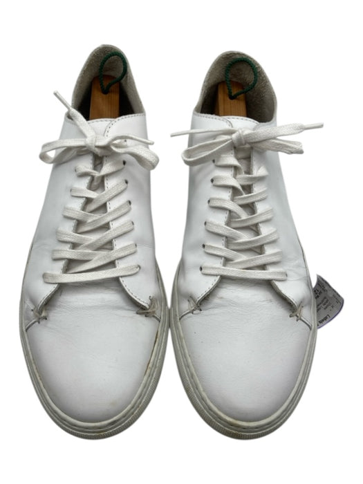 Sid Mashburn Shoe Size 12 White Leather Solid Sneaker Men's Shoes White / 12