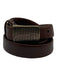 Barney's Brown Leather Solid Men's Belt Brown
