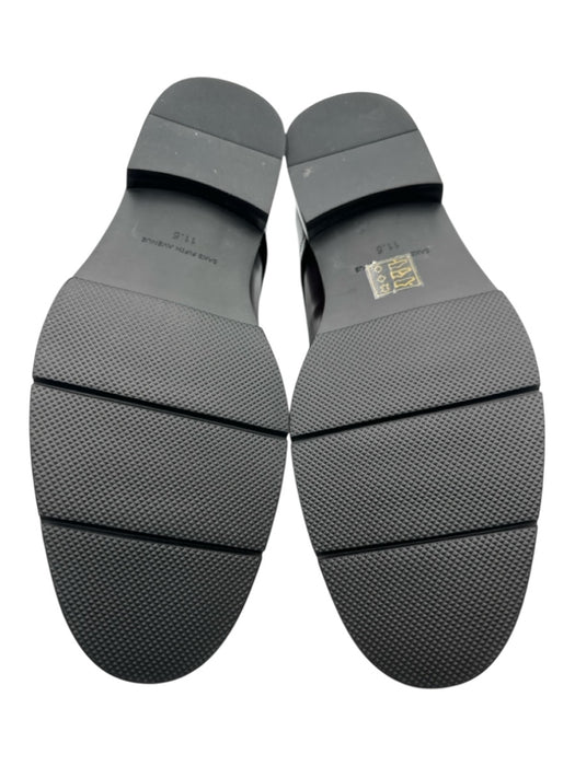 Saks Fifth Ave Shoe Size 11.5 Brown Leather Solid Low Top Men's Shoes Brown / 11.5