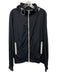 Brooks Brothers Size L Navy Blue & White Nylon Solid Zipper Men's Jacket Navy Blue & White / L