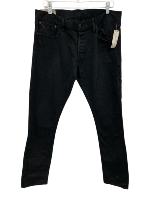 Polo AS IS Size 34 Black Cotton Solid Jean Men's Pants Black / 34