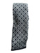 Polo Black & White Wool Blend Lines Sock Tie Men's Ties Black & White