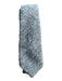 Harris Tweed Gray Wool Herringbone Men's Ties Gray