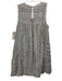 Madewell Size XS Light Blue, Gray, White Cotton & Polyester Sleeveless Dress Light Blue, Gray, White / XS