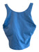 Lululemon Size 2 Light Blue No Fabric Tag High Neck Sleeveless Built In Bra Top Light Blue / 2