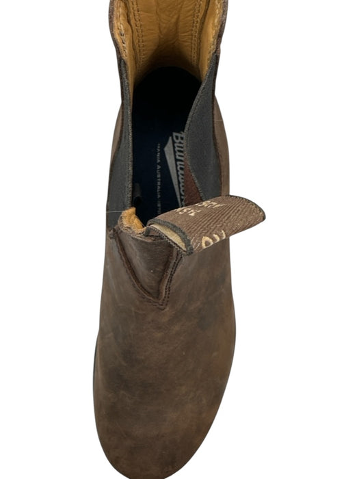 Blundstone Shoe Size 8.5 Brown Leather Chelsea Elastic Ankle Boots Brown / 8.5