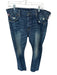 Denim & Supply Size 36X32 Dark Wash Cotton Distressed Slim Men's Jeans Dark Wash / 36X32