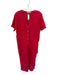 Everlane Size 12 Tomato Red Linen Short Sleeve Button Up Jumpsuit Tomato Red / 12