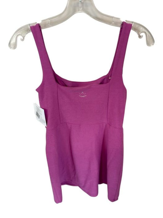 Beyond Yoga Size S Purple Polyester Built in bra Built - In Shorts Mini Dress Purple / S