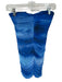 Zara Size XS Blue & Aqua Strapless Boning Ombre Gathered Dress Blue & Aqua / XS