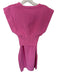 endless rose Size XS Pink Cap Sleeve Ribbed Midi slit Skirt Set Pink / XS