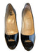 Christian Louboutin Shoe Size 38 1/2 Black Leather Stiletto Patent leather Shoes Black / 38 1/2