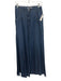 TWP Size 24 Dark Wash Cotton High Rise Wide Leg Zip Fly Pants Dark Wash / 24