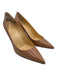 Christian Louboutin Shoe Size 42 Blush Beige Patent Leather Pointed Toe Pumps Blush Beige / 42