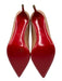 Christian Louboutin Shoe Size 42 Blush Beige Patent Leather Pointed Toe Pumps Blush Beige / 42