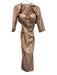 Ivonne D. Size 12 Pink Silk Jacket Jeweled Application pleats Two Piece Gown Pink / 12