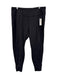 Athleta Size L Black Nylon & Spandex Zip Pockets Athletic Jogger Pants Black / L
