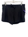 Lululemon Size 12 / L Black Polyester Blend Drawstring Waist Athletic Shorts Black / 12 / L