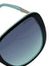 Tiffany & Co. Black, Blue & Silver Acetate Crystal Embellishments Sunglasses Black, Blue & Silver