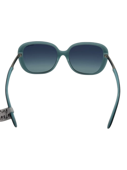 Tiffany & Co. Black, Blue & Silver Acetate Crystal Embellishments Sunglasses Black, Blue & Silver