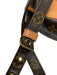 Louis Vuitton Brown & Tan Leather Monogram Shoulder Crossbody Strap Bag Brown & Tan / S/M