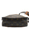 Louis Vuitton Brown & Tan Leather Monogram Shoulder Crossbody Strap Bag Brown & Tan / S/M