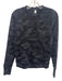 Lululemon Size 4 Black Gray Cotton Crew Neck Cameo Long Sleeve Sweater Black Gray / 4
