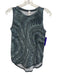 Lululemon Size 2 Green & Black Nylon Blend Crew Neck Abstract Print Tank Top Green & Black / 2