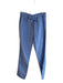 Lilly Pulitzer Size Small Blue Linen Stretch Waist Pockets Straight Leg Pants Blue / Small